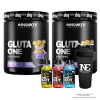 COMBO INNOVATE NUTRITION - 2 GLUTA ONE 500 GR. + SHAKER